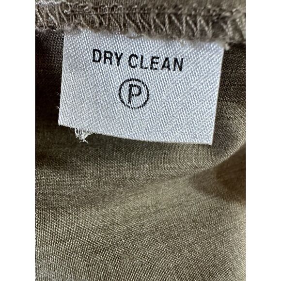 ROBERT RODRIGUEZ Women's Lace Trim Clam Digger Trouser Pants Tan Size 6 - Picture 11 of 12